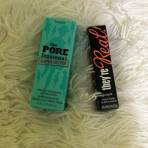 Benefit Mini PoreFessional Super Setter Spray + Mini They’re Real Mascara